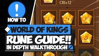 Rune Guide!! - World of Kings