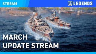 [EN] March Update Stream - World of Warships: Legends