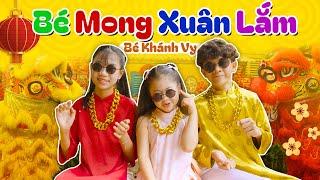 BÉ MONG XUÂN LẮM - BÉ KHÁNH VY  Nhạc Tết Thiếu Nhi Sôi Động - Nhạc Thiếu Nhi Mùa Xuân