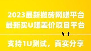 2023最新灰产|网赚项目|网络赚钱 项目|跑分|平台app 实现 财富自由的生活（真实网站实战演示）