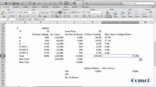 Equity Dilution