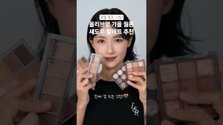 올리브영 가을웜톤 섀도우 팔레트 추천