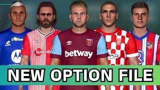 PES 2017 | New Option File 2024 - Summer Transfers (August 2024)