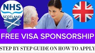 NHS SCOTLAND MASSIVE RECRUITING + FREE VISA SPONSORSHIP, APPLY NOW!