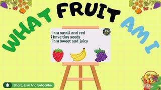 FRUITS NAME FOR KIDS (Don't Miss This ) 