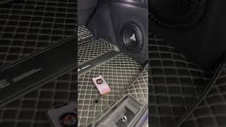 SUV trunk subwoofer bass