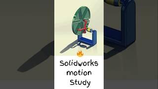 Solidworks Motion StudySolidworks Animation #shorts #3ddesign #engineering @cadtutor87