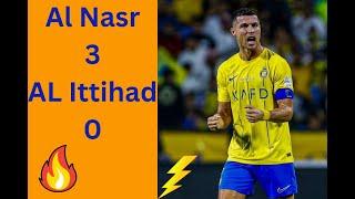 Cristiano Ronaldo Goal - Al-Ettifaq vs Al-Nassr 0-3 Extended Highlights & Goals 2024