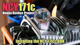 Installing the NCY 171cc Big bore Kit #NCY #GY6 #HondaRuckus