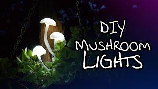 DIY Mushroom Lights (craft project)