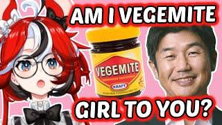 Bae couldn't believe Yagoo only associates her with Vegemite... 【Hololive | Hakos Baelz】