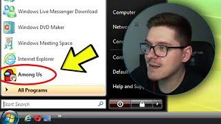 Merge AMONG US pe WINDOWS VISTA ? (EXPERIMENT)