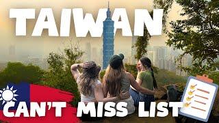BEST THINGS TO DO IN TAIWAN IN 2025
