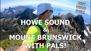 Insane Views on the Howe Sound Crest Trail & Mt Brunswick - North Shore Adventure