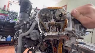 Part1# 2.0t Audi VW tfsi tsi Engine Motor compete Teardown & Rebuild series using oil consumption