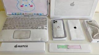 Paper diy Macbook, apple watch, iPhone 15 Pro unboxing! | ASMR