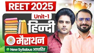 REET 2025 HINDI UNIT 1 Marathon by Sachin Academy Live 12pm