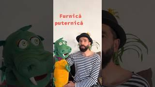 Furnica puternica #funny #ventriloquism #dragon #humor #kidsshow #romania #umor #ras  #comedy #memes