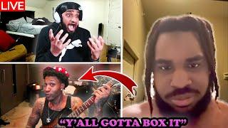 Silky Gets Paryeet & PrettyBoyFredo's Fat Henchman in a Discord Call... It Got HEATED!