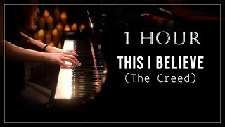 [1 Hour] This I Believe (The Creed) by Hillsong Worship - Piano Praise by Sangah Noona with Lyrics