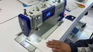 S320 Direct drive lockstitch sewing machine with auto trimmer