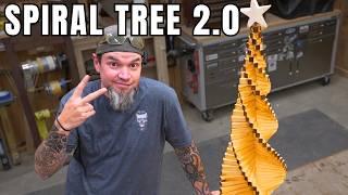 ONE Board Spiral Tree | Make Money Woodworking