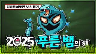 뱀 포켓몬 '한마리'로 200층 깨기 [포켓로그]