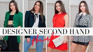 Designer Second Hand Haul | Outfitideen & Look Book | #lookexpensiveonabudget