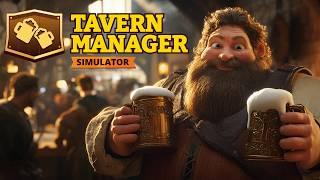 We Opened a Medieval Tavern… | Tavern Manager Simulator