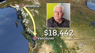 Ontario man charged $18K for use of Yukon air ambulance