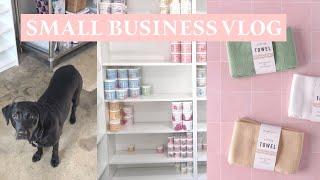 Day in the Life of a Small Business Owner, Studio Vlog