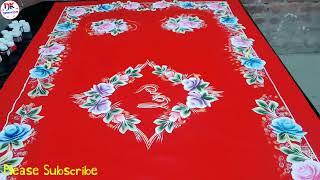 Bed Sheet Painting Design Complete Bed Sheet Design/Design King