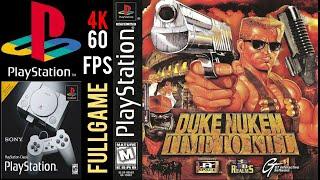 Duke Nukem Time to Kill  {Ps1} 4K60fps UHD Longplay Walkthrough Playthrough full Movie Game