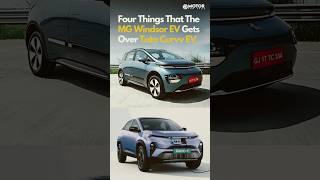 MG Windsor EV packs a few things extra over the Tata Curvv EV at a much more affordable price tag