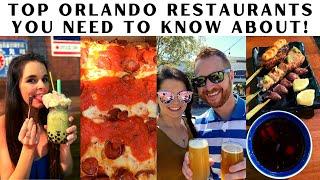 6 Orlando Restaurants you NEED to know about! | Best Eats & Drinks from Orlando Locals!