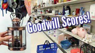 Thrifting Unique Decor at Goodwill! | Thrift with Me & Haul June 2025