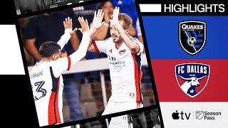 San Jose Earthquakes vs. FC Dallas | 5-Goal Thriller! | Full Match Highlights