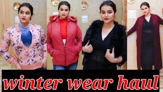 coat, sweatshirt, jacket, stocking from Amazon || winter wear haul || pooja choyal