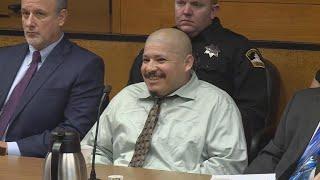 Cop-killing suspect has chilling courtroom outburst