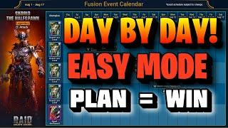 F2P Day by Day Skorid Easy Fusion Plan!  Raid: Shadow Legends