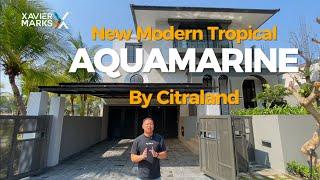 AQUAMARINE, New MODERN TROPICAL Style House By Citraland Surabaya yang HARGANYA WORTH IT BANGET