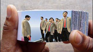 Mr. Bean Cartoon FlipBook #19 | Mr. Bean vs Mr. Beans on Aeroplane Flip Book | Flip Book Artist 2021