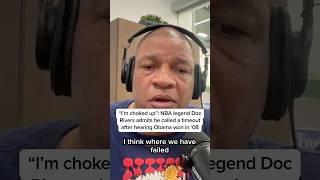 'I'm choked up': NBA legend Doc Rivers admits he called a timeout after hearing Obama won in '08