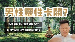 男生為什麼比較少碰身心靈？通靈解密男性靈性發展困難與我的頻道使命！