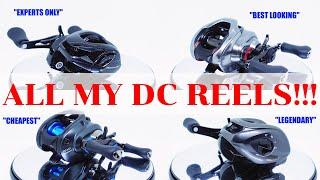 ALL MY SHIMANO DC REELS!!!