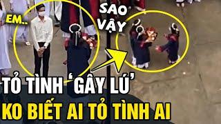 Màn tỏ tình 'GÂY LÚ' cư dân mạng vì 'KHÔNG BIẾT' ai là người 'BỊ TỪ CHỐI' | Tin 5s