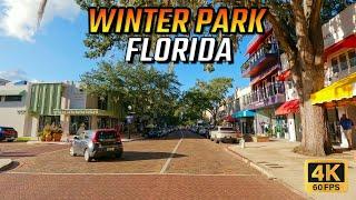 Winter Park Florida - Driving Through