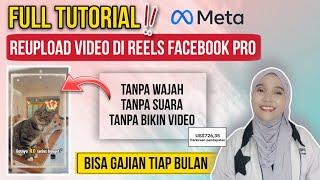 IDE KONTEN FACEBOOK PROFESIONAL TANPA WAJAH | FULL TUTORIAL REUPLOAD AMAN MONETISASI