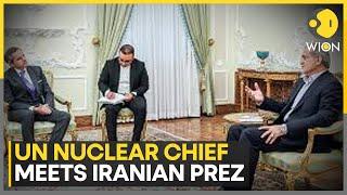 UN Nuclear Chief Rafael Grossi Meets Iranian President Masoud Pezeshkian in Iran | WION News