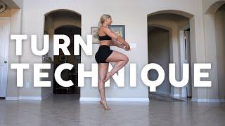 Dance Technique Class for Turns (Core Exercises, Balancing, and Pirouettes)